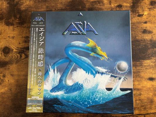 ASIA 30th Anniv Japan Box LP+CD+2DVD Roger Dean Art VQBD10112 w/ OBI & T-Shirt Limited Edition