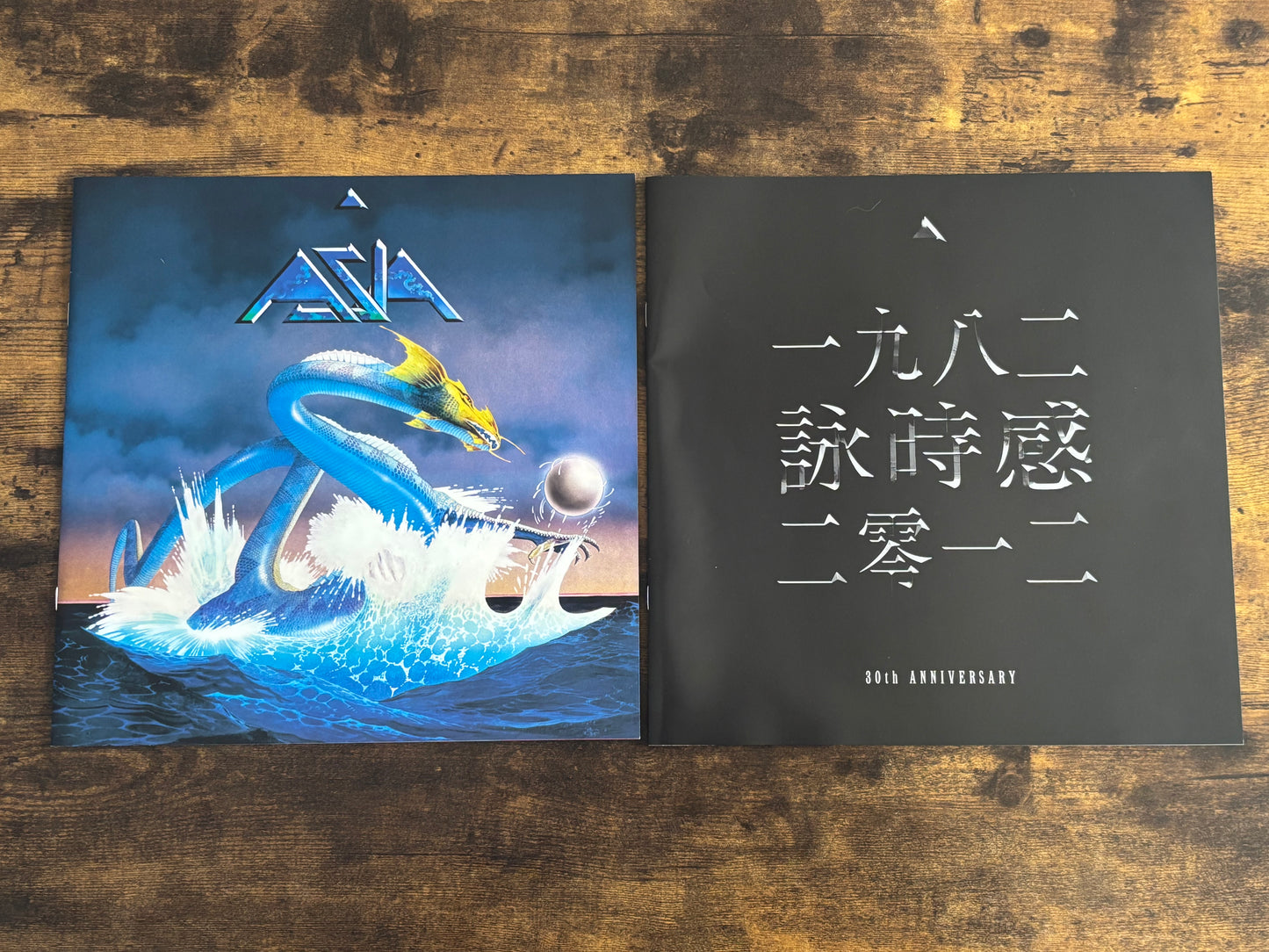 ASIA 30th Anniv Japan Box LP+CD+2DVD Roger Dean Art VQBD10112 w/ OBI & T-Shirt Limited Edition