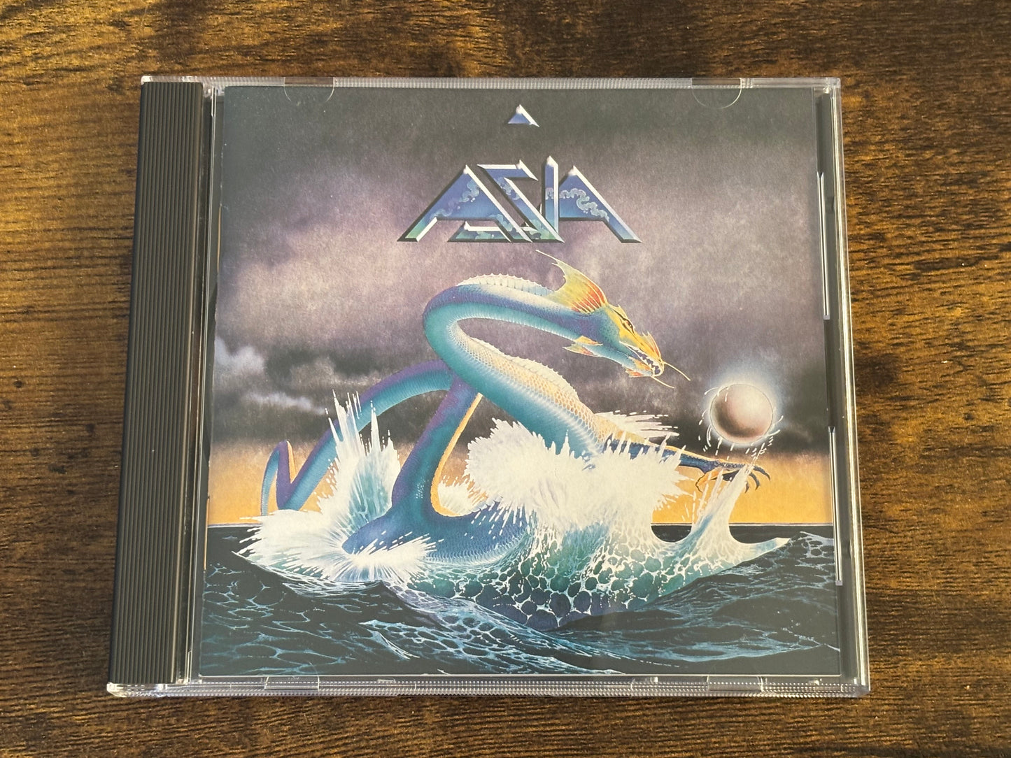 Asia Eijikan Japan 1st Press CD 35DP-25 CBS Sony 1982 Prog Rock Rare w/ OBI