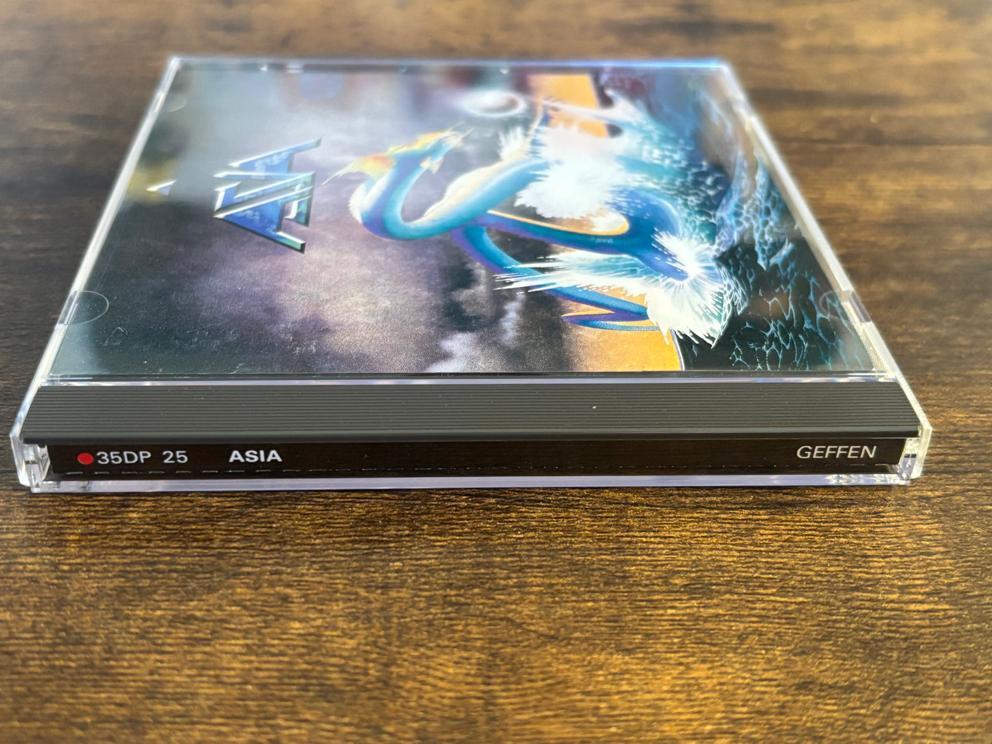 Asia Eijikan Japan 1st Press CD 35DP-25 CBS Sony 1982 Prog Rock Rare w/ OBI