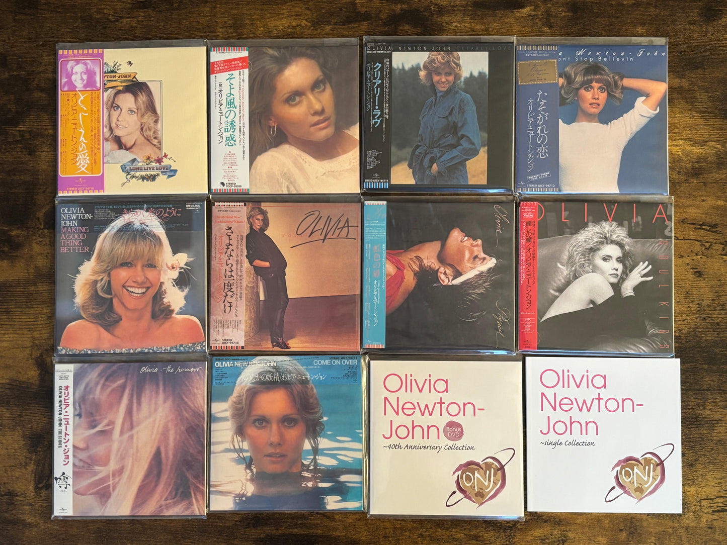 Olivia Newton-John 40th Anniversary Collection 10SHM-CD+DVD Box Set Japan 2010 w/ OBI