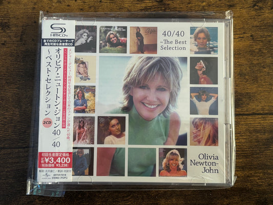 Olivia Newton-John 40/40 The Best Selection 2CD 2010 Japan SHM-CD UICY-91707/8 Bonus Track