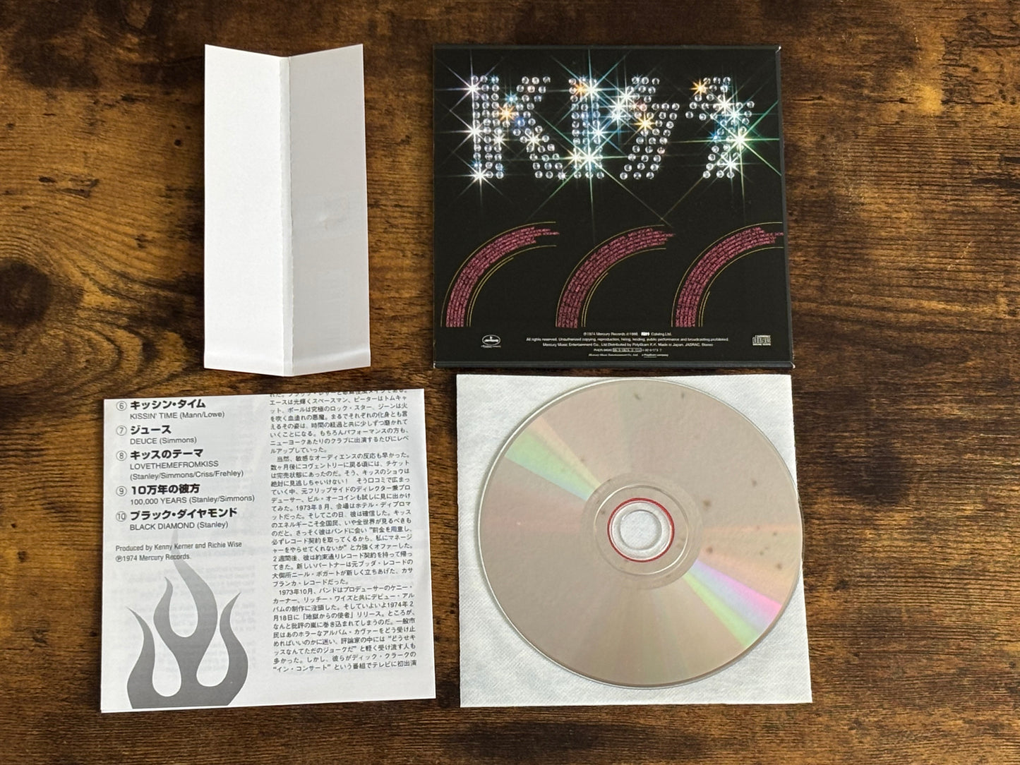 KISS The Originals Japan Mini LP CD 3 Set w/ Slipcase 1998 PolyGram First Three Albums Reissues