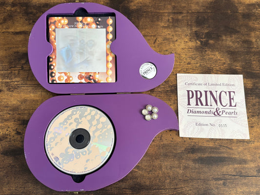 Prince Diamonds and Pearls Limited Box CD 1991 Germany w/ Booklet No.0535/1000