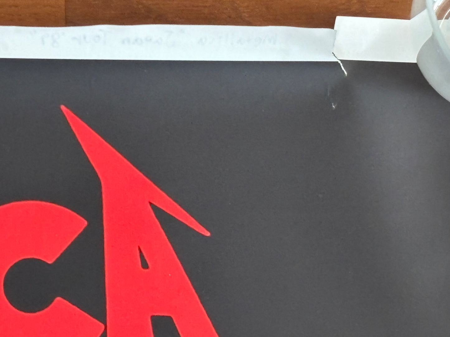 Metallica 1989 Japan Tour Posters Set of 2 Pushead Promo A1 Spider Katana Fuji Vintage Memorabilia