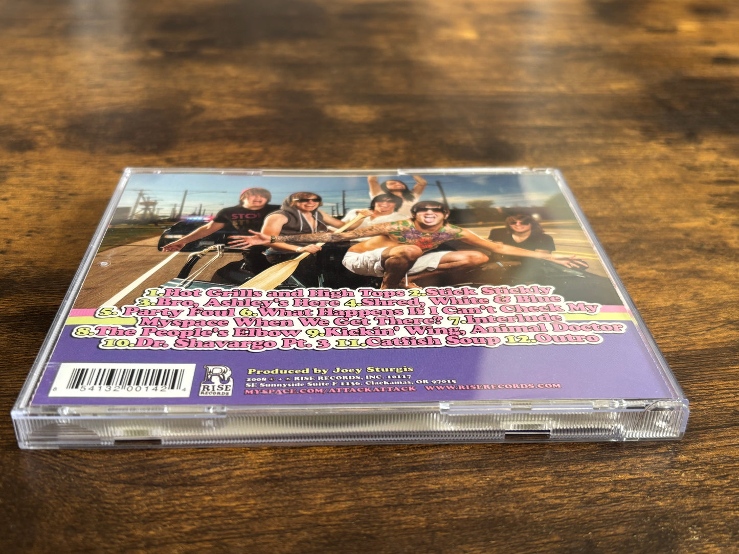 Attack Attack Someday Came Suddenly CD 2008 Rise Records Album Release Metalcore