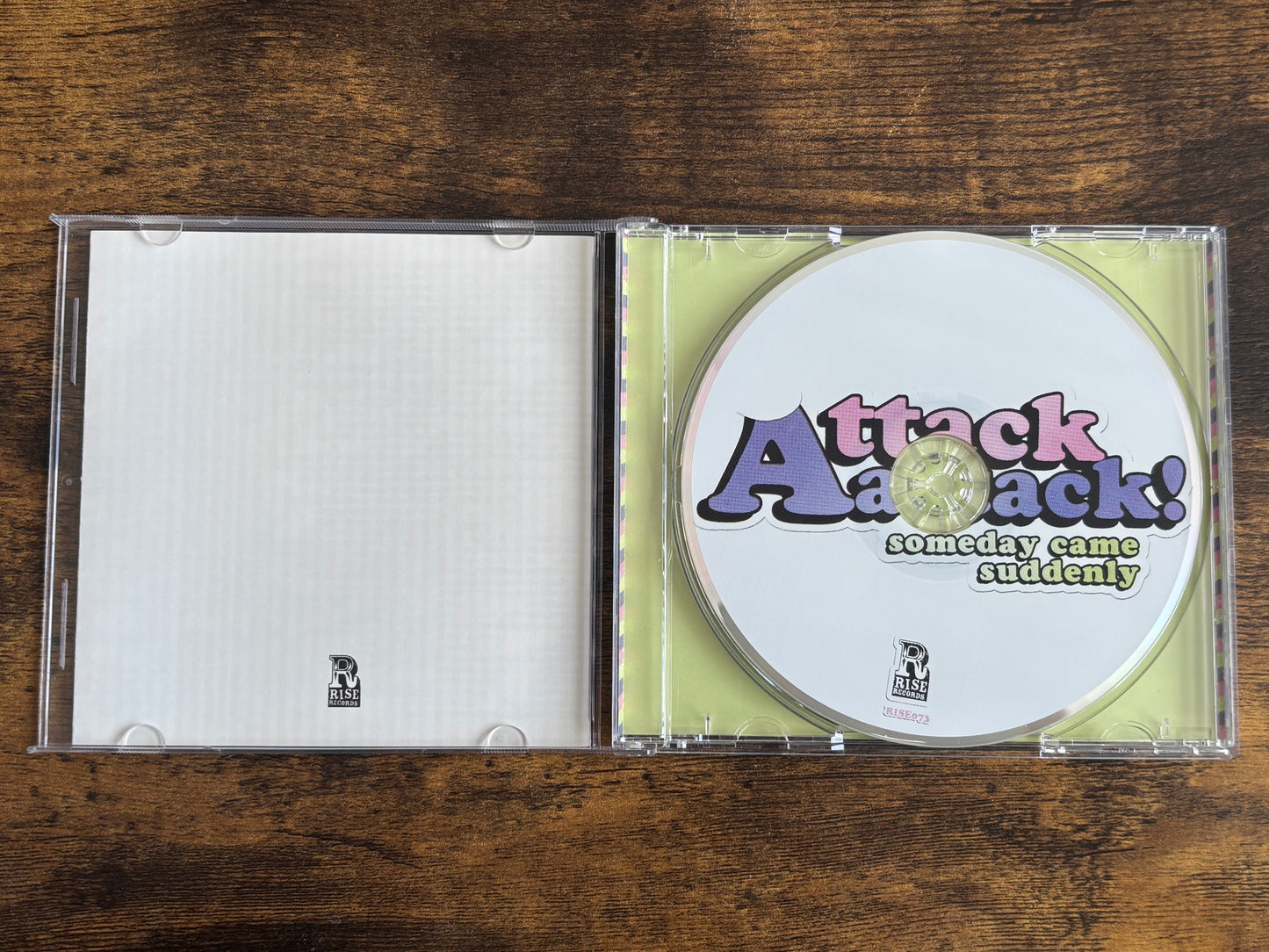 Attack Attack Someday Came Suddenly CD 2008 Rise Records Album Release Metalcore