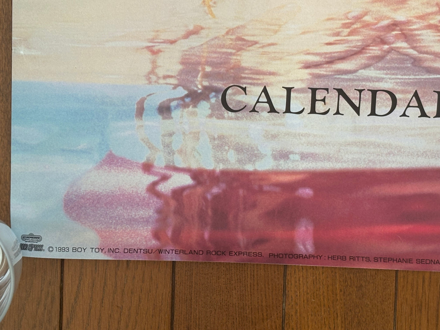 Madonna Calendar 1994 Cover Only Japan Promo Large Poster 20x29 inches Vintage Memorabilia