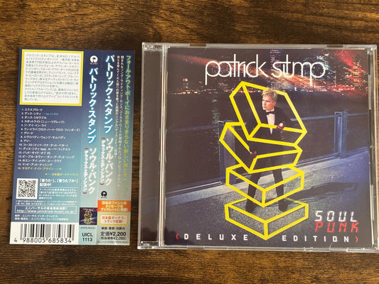Patrick Stump Soul Punk Deluxe Edition 2011 Japan CD w/ OBI Bonus Track