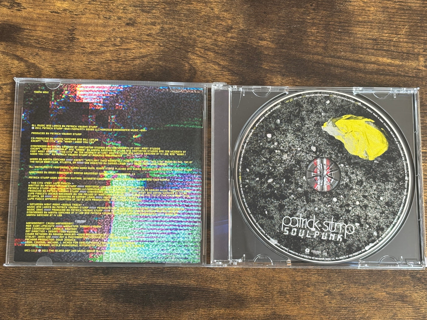 Patrick Stump Soul Punk Deluxe Edition 2011 Japan CD w/ OBI Bonus Track