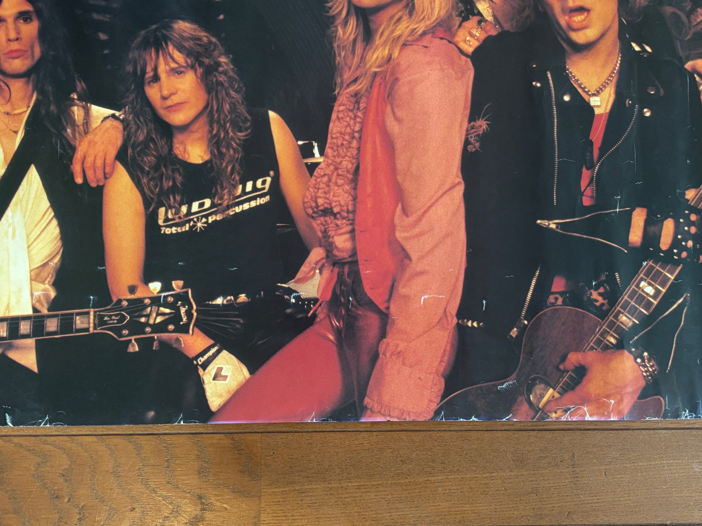 KIX Band Promo Poster 1980s Atlantic Records Hard Rock B2 Size 20 x 28 inch Vintage Memorabilia