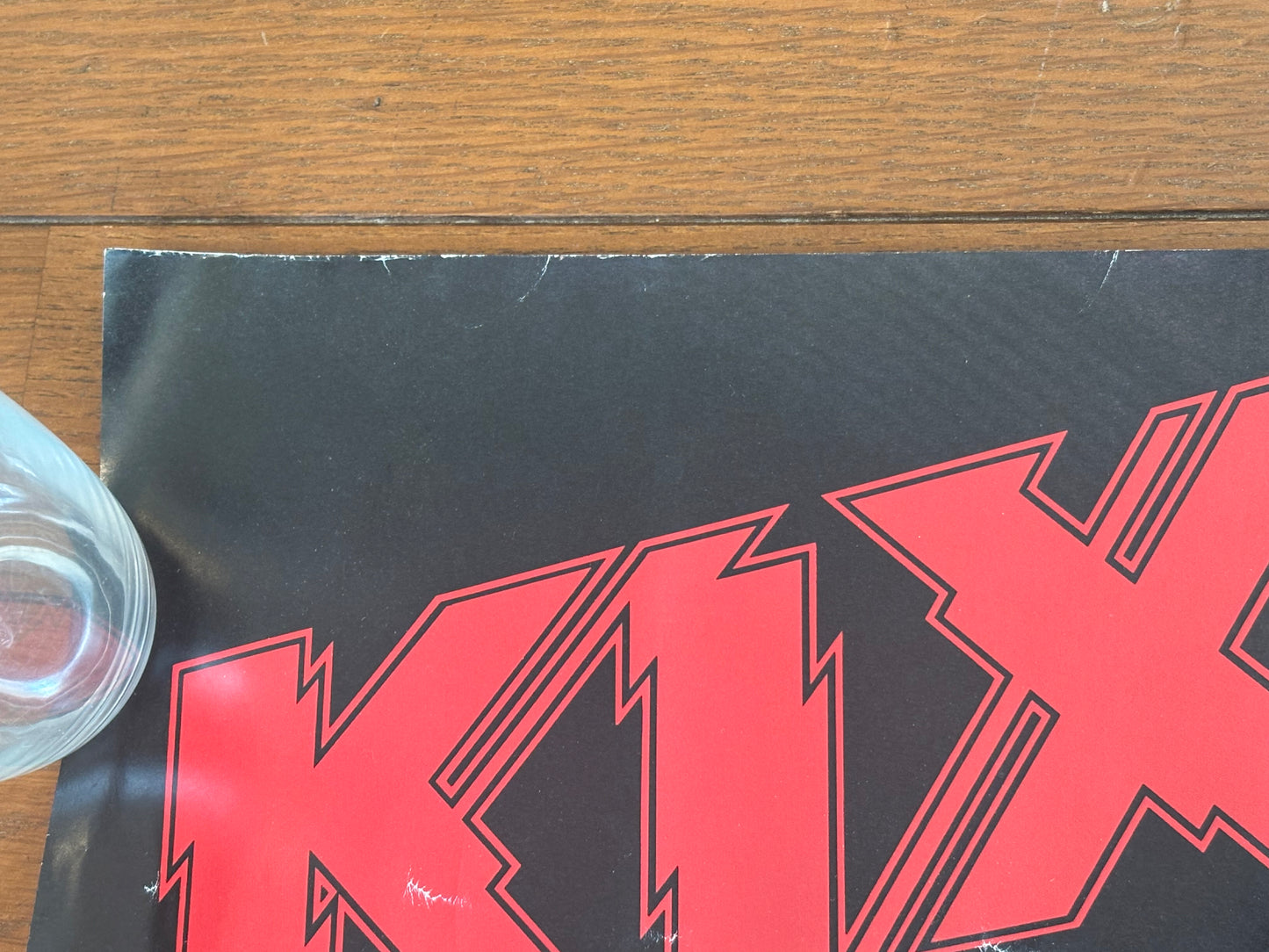 KIX Band Promo Poster 1980s Atlantic Records Hard Rock B2 Size 20 x 28 inch Vintage Memorabilia