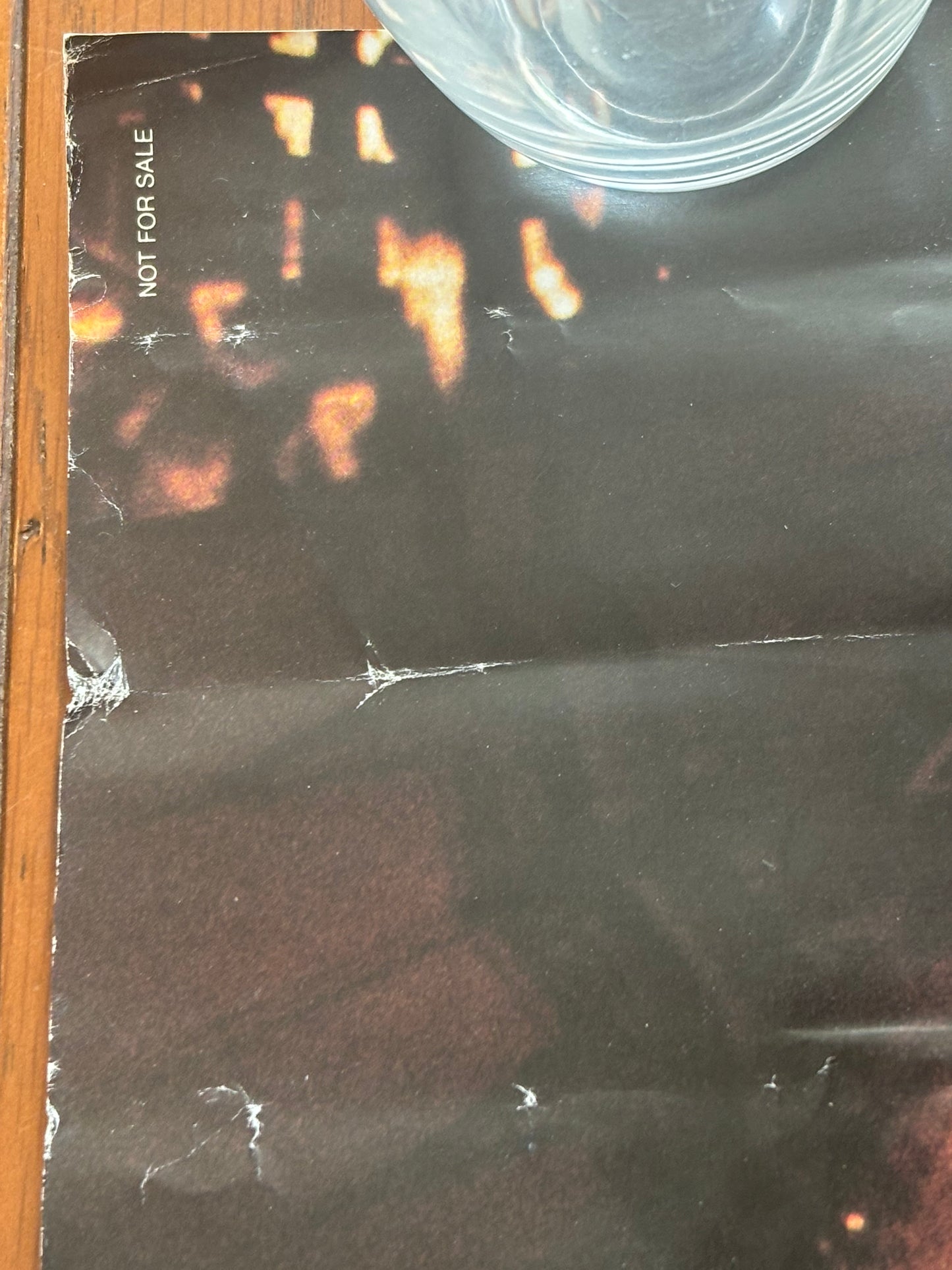 KIX Band Promo Poster 1980s Atlantic Records Hard Rock B2 Size 20 x 28 inch Vintage Memorabilia