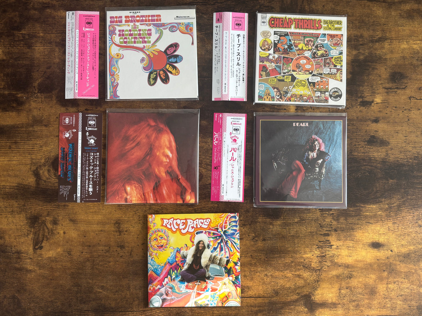 Janis Joplin Box of Pearls 5 CD Box Set 2006 Japan Complete Limited Edition Paper Sleeve