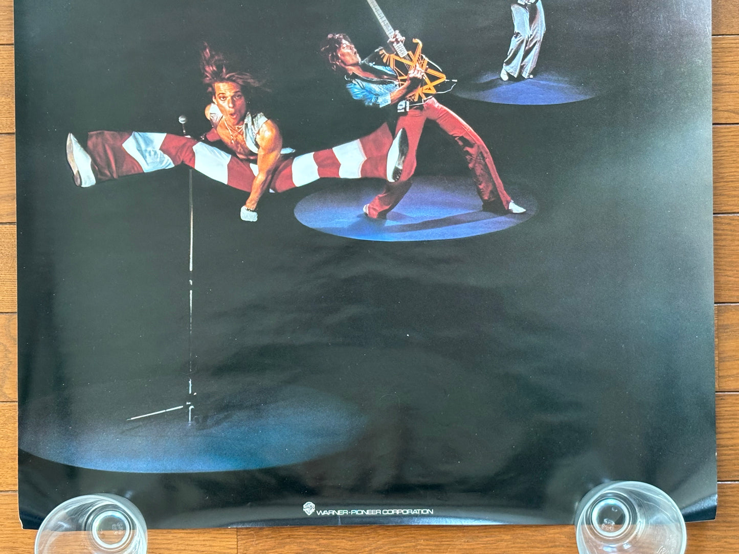 Van Halen II Japan Promo Poster 1979 Warner Pioneer Original Vintage Advertising Memorabilia