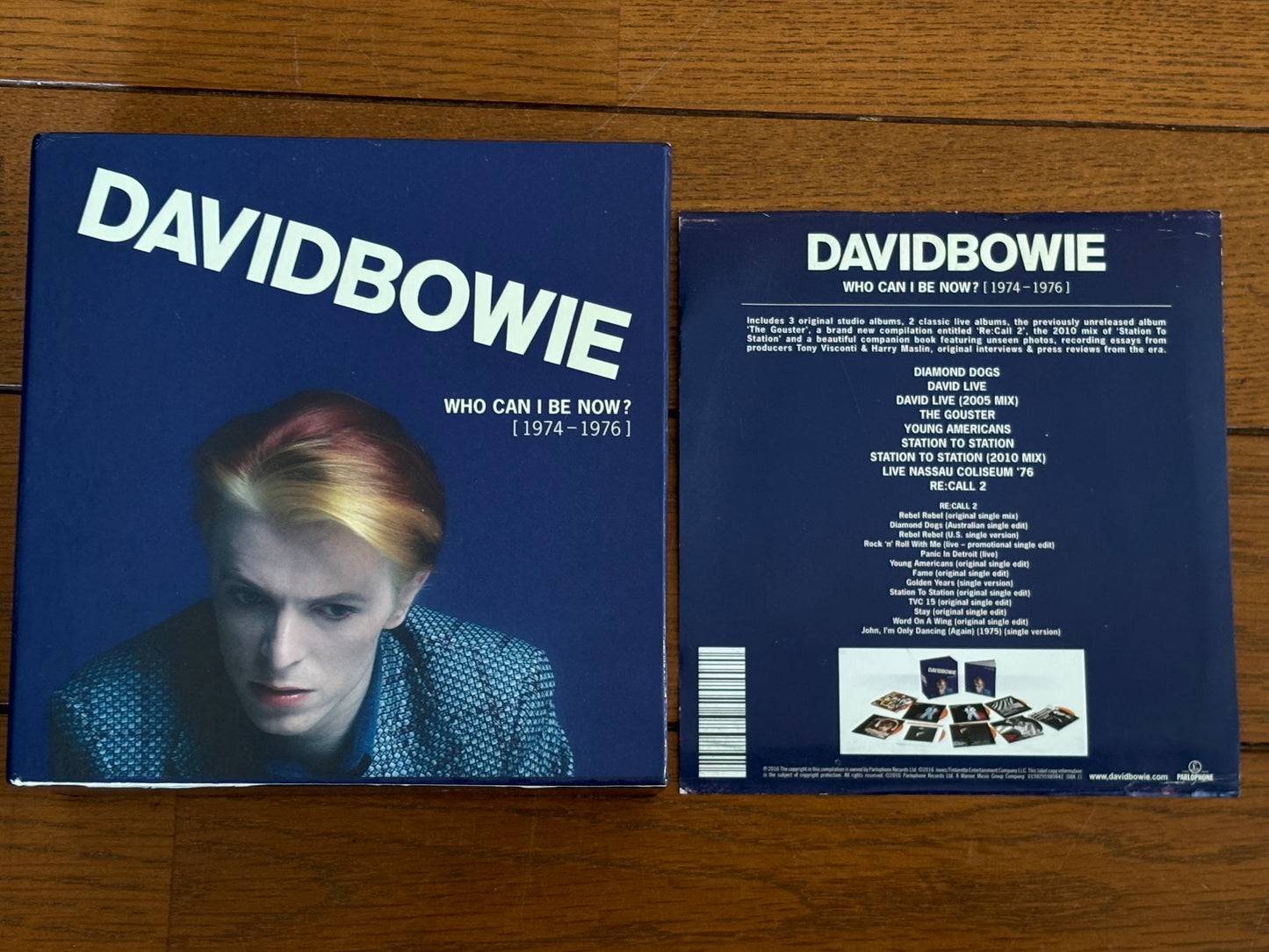 David Bowie Who Can I Be Now 1974–1976 12CD Box Set Parlophone 2016 Out of Print