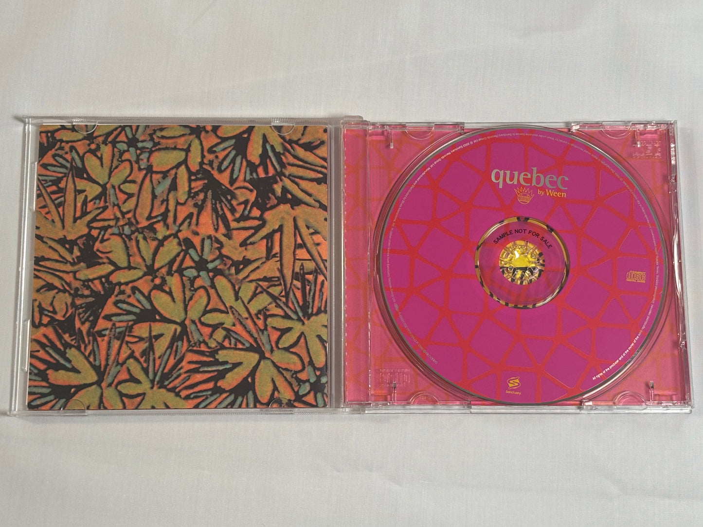 Ween Quebec Japan Promo Sample CD w/ OBI Bonus Track PCD23442 Alternative Rock