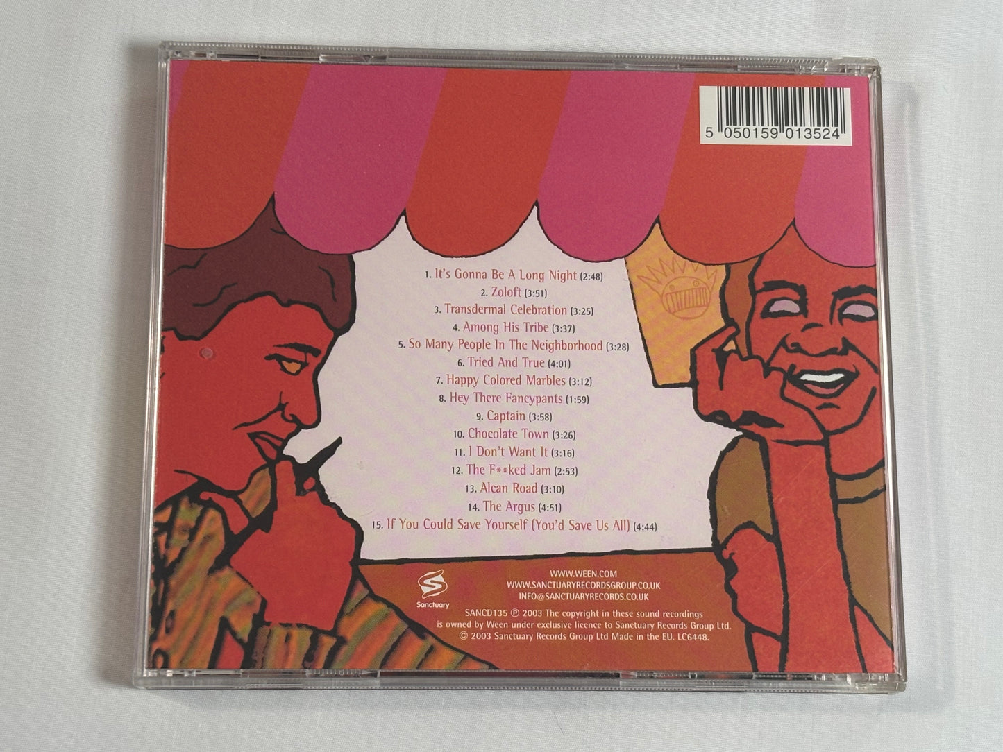 Ween Quebec CD Album 2003 Sanctuary Records SACND135 Alternative Experimental Rock