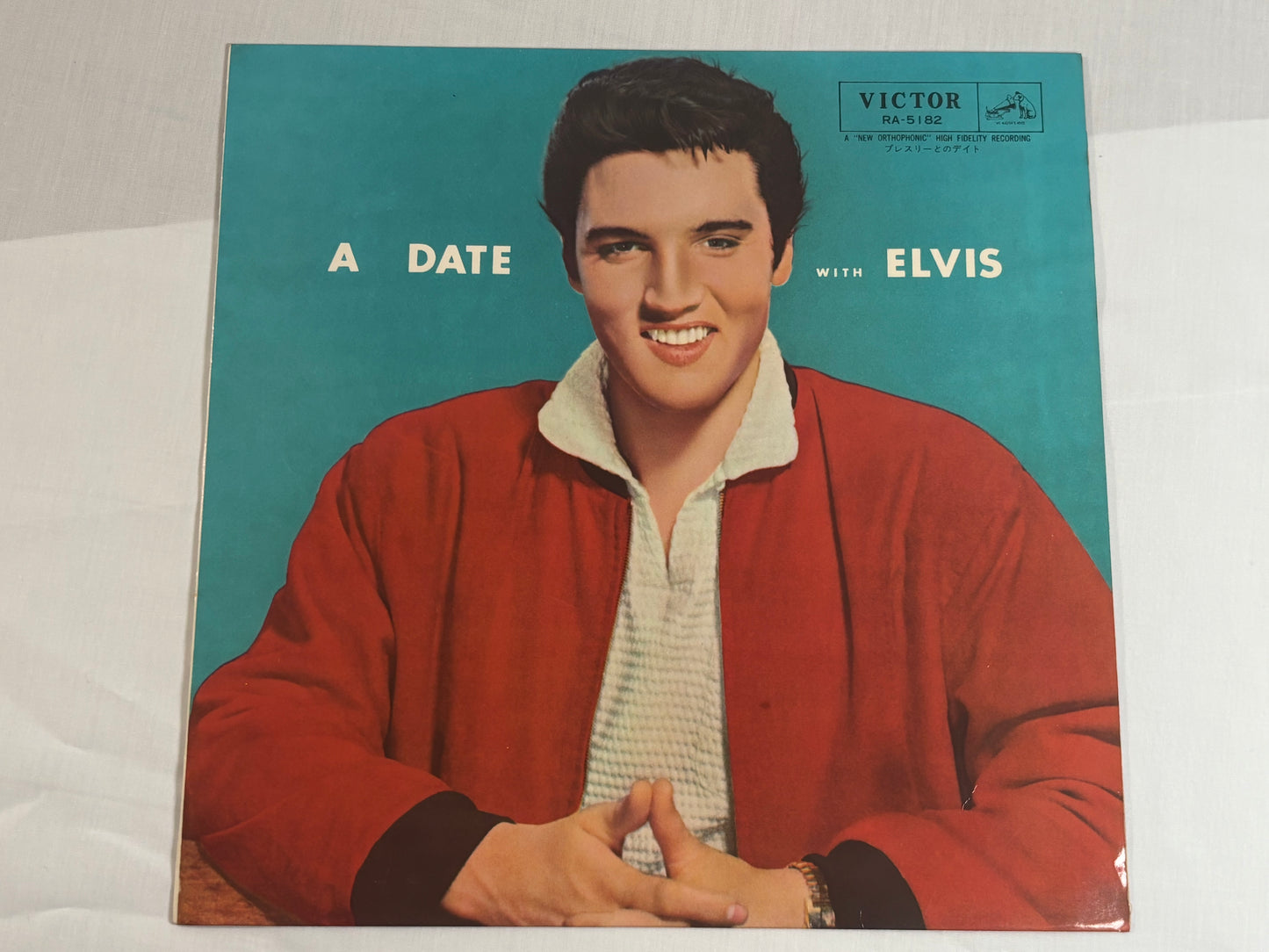 Elvis Presley A Date With ELVIS RA-5182 Japan Limited Vinyl LP Record VICTOR