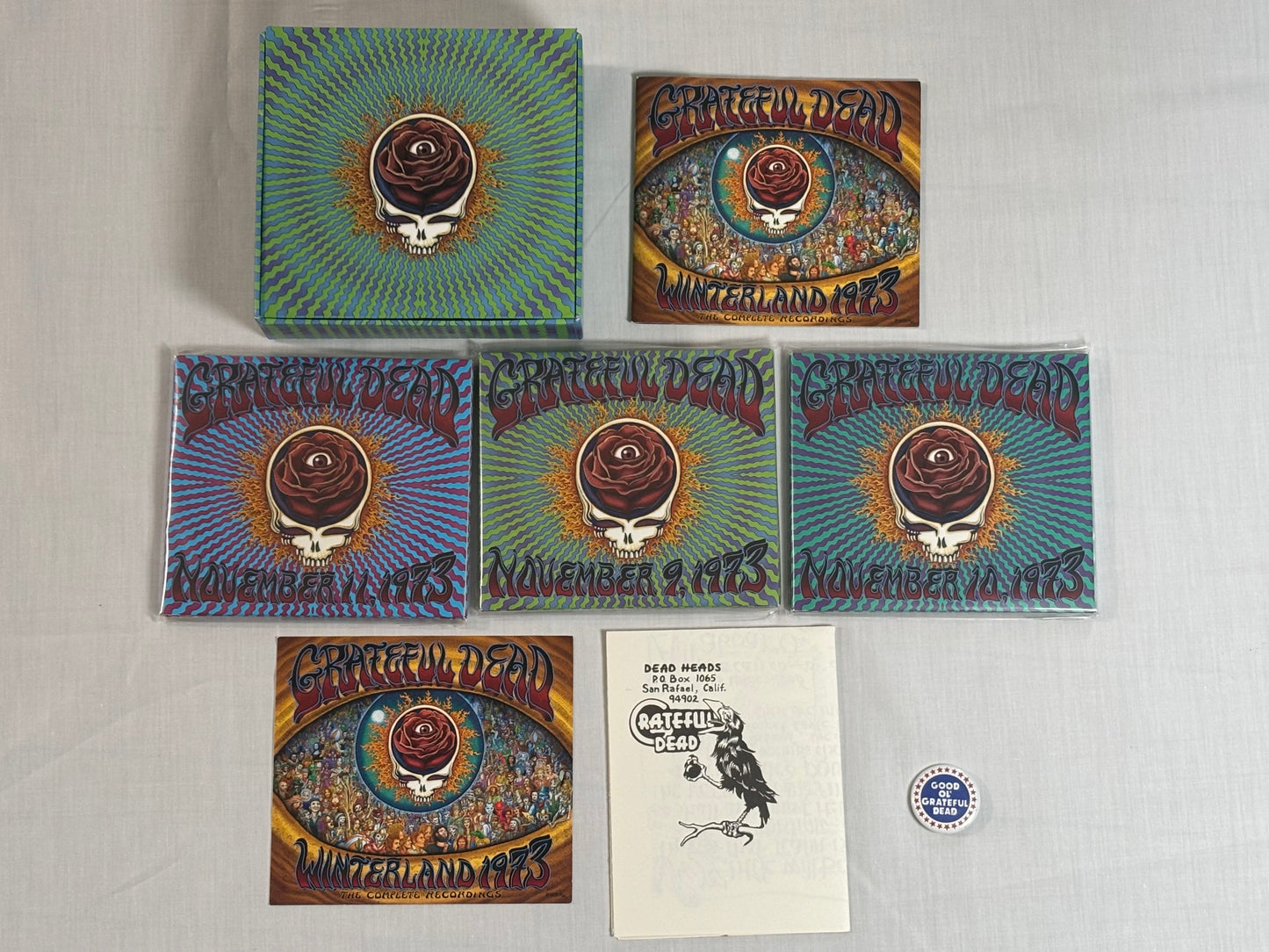 Grateful Dead Winterland 1973 The Complete Recordings November 9 10 11 9CD Box Set