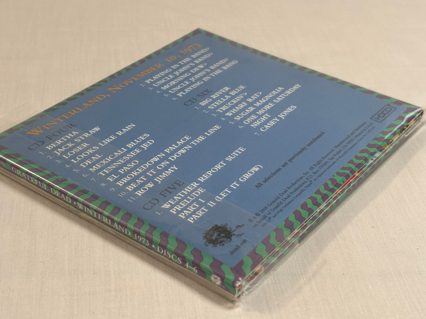 Grateful Dead Winterland 1973 The Complete Recordings November 9 10 11 9CD Box Set