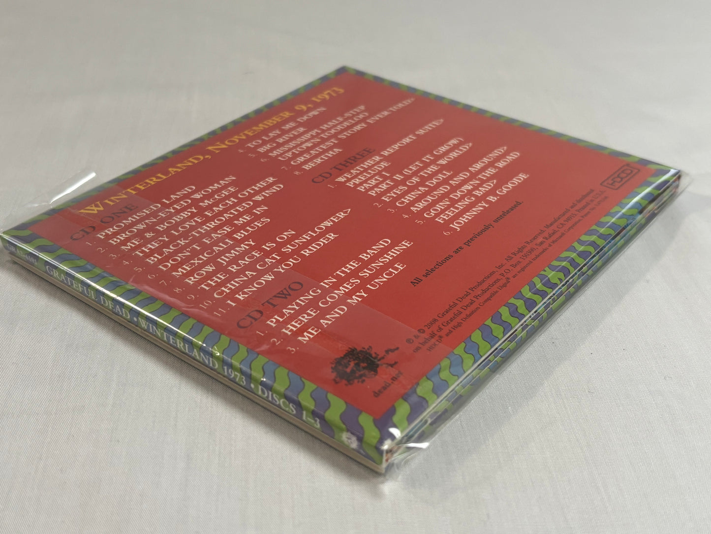 Grateful Dead Winterland 1973 The Complete Recordings November 9 10 11 9CD Box Set