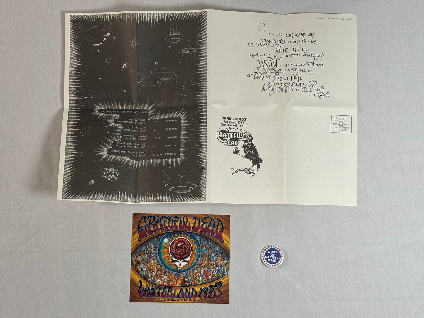Grateful Dead Winterland 1973 The Complete Recordings November 9 10 11 9CD Box Set