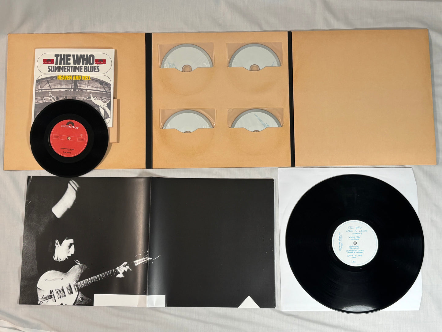 The Who Live at Leeds 40th Ultimate Collectors Edition 4CD+LP+7inch Box Set Japan SHM-CD
