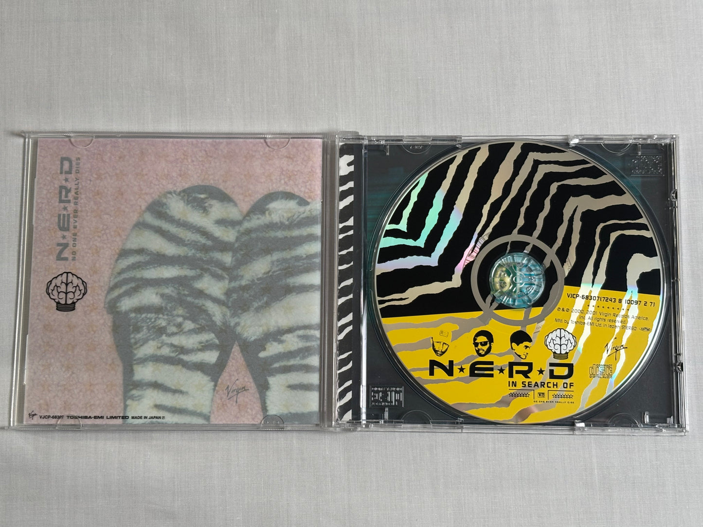 N.E.R.D In Search Of Electronic Version Japan CD w/ OBI VJCP-68307 2001 Bonus Track