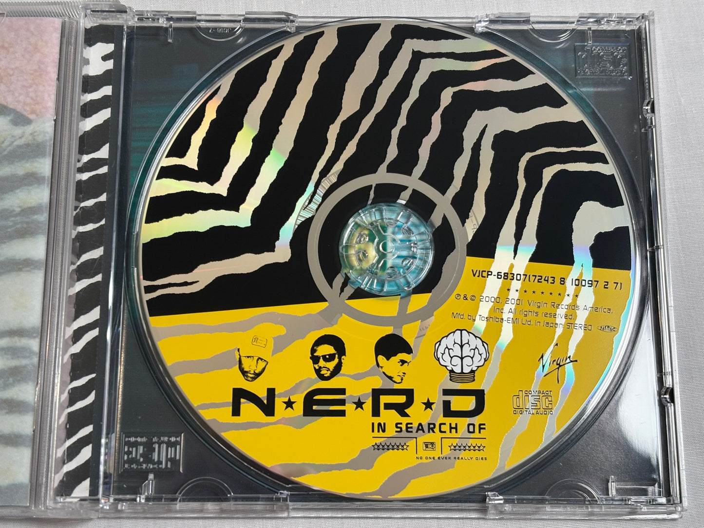 N.E.R.D In Search Of Electronic Version Japan CD w/ OBI VJCP-68307 2001 Bonus Track
