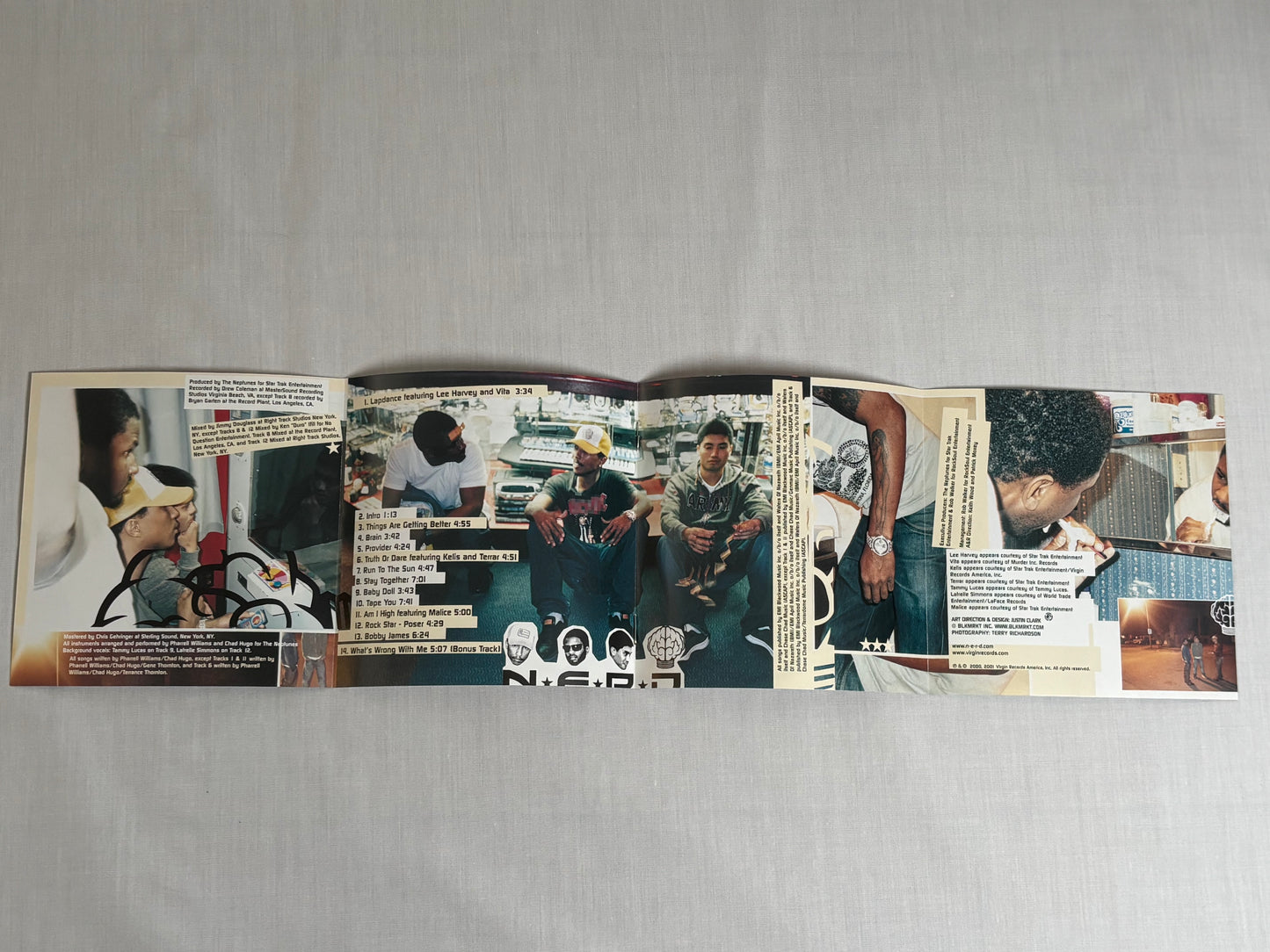 N.E.R.D In Search Of Electronic Version Japan CD w/ OBI VJCP-68307 2001 Bonus Track
