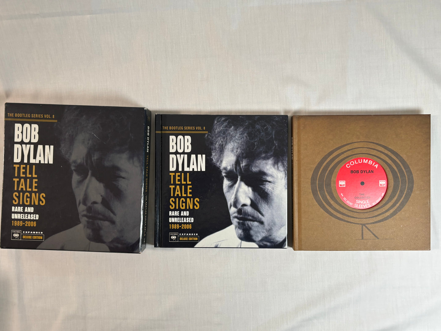 Bob Dylan Tell Tale Signs Bootleg Series Vol 8 Deluxe 3CD Box Set US Columbia Legacy