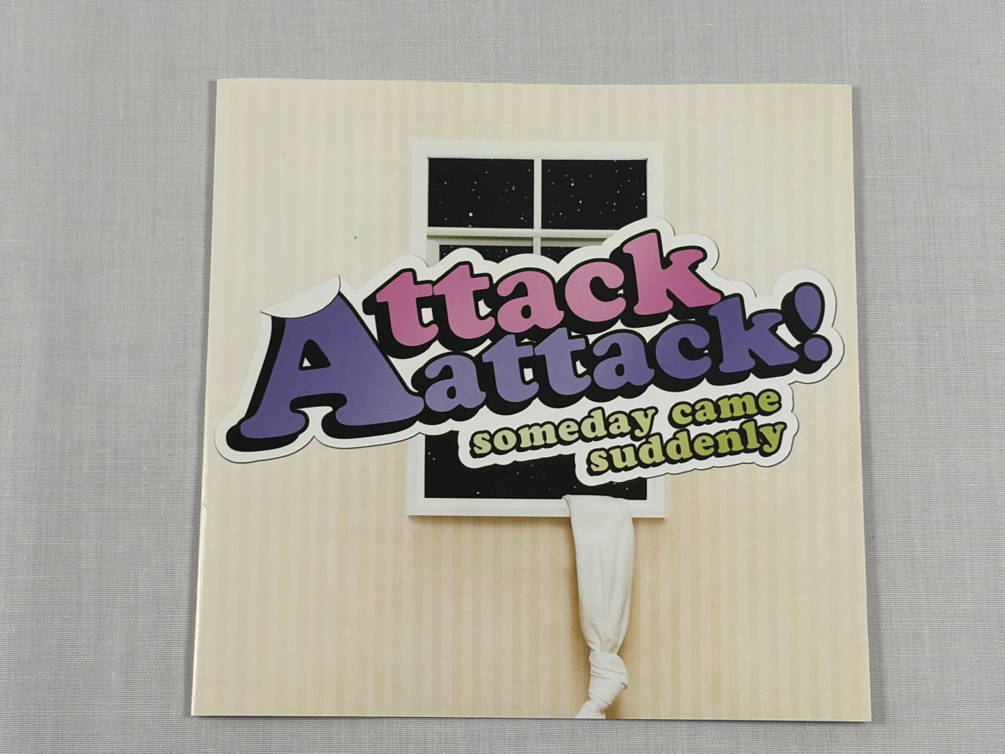 Attack Attack! Someday Came Suddenly Japan CD 2008 Rise Records w/ OBI Bonus Track Enhanced