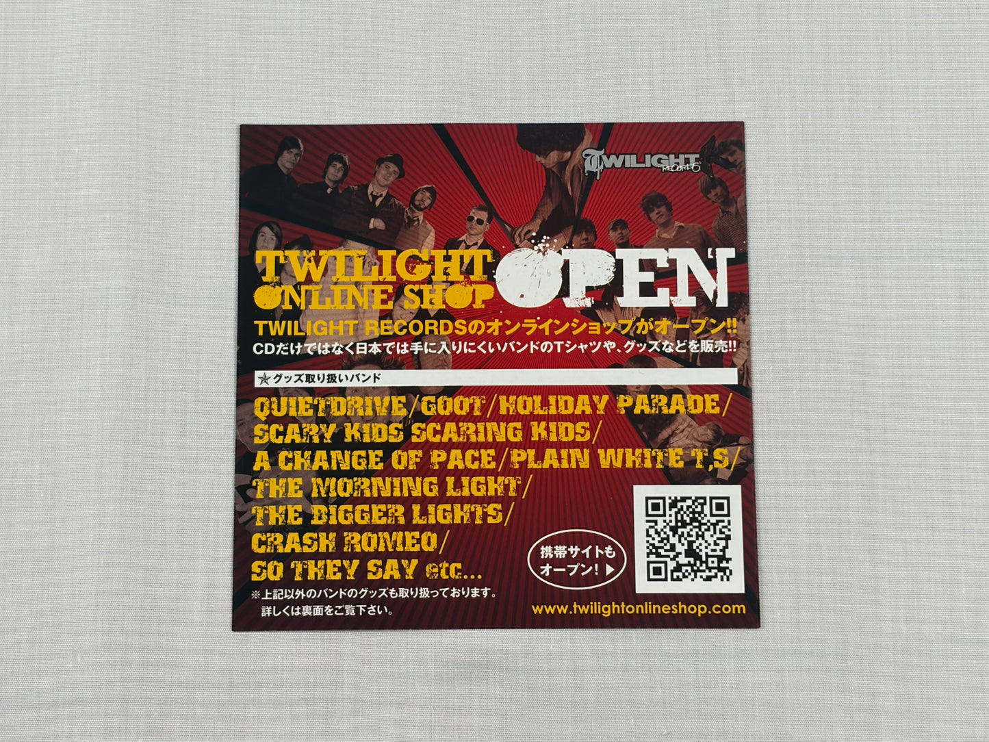Attack Attack! Someday Came Suddenly Japan CD 2008 Rise Records w/ OBI Bonus Track Enhanced