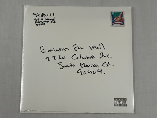 Eminem Stan Letter Vinyl Single 25th Anniversary Capsule Edition Square Shape Picture Disc Factory Sealed