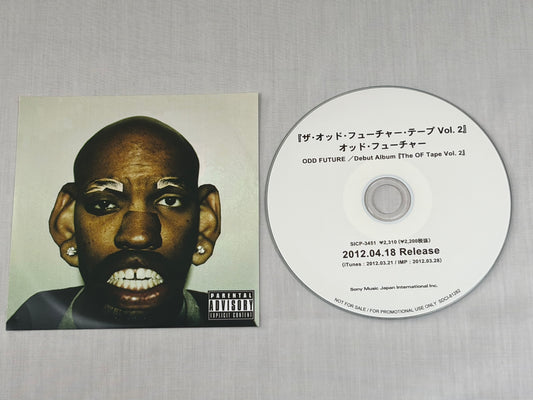 Odd Future The OF Tape Vol.2 Japan Promo CD SICP-3451 SDCI-81282 Not For Sale