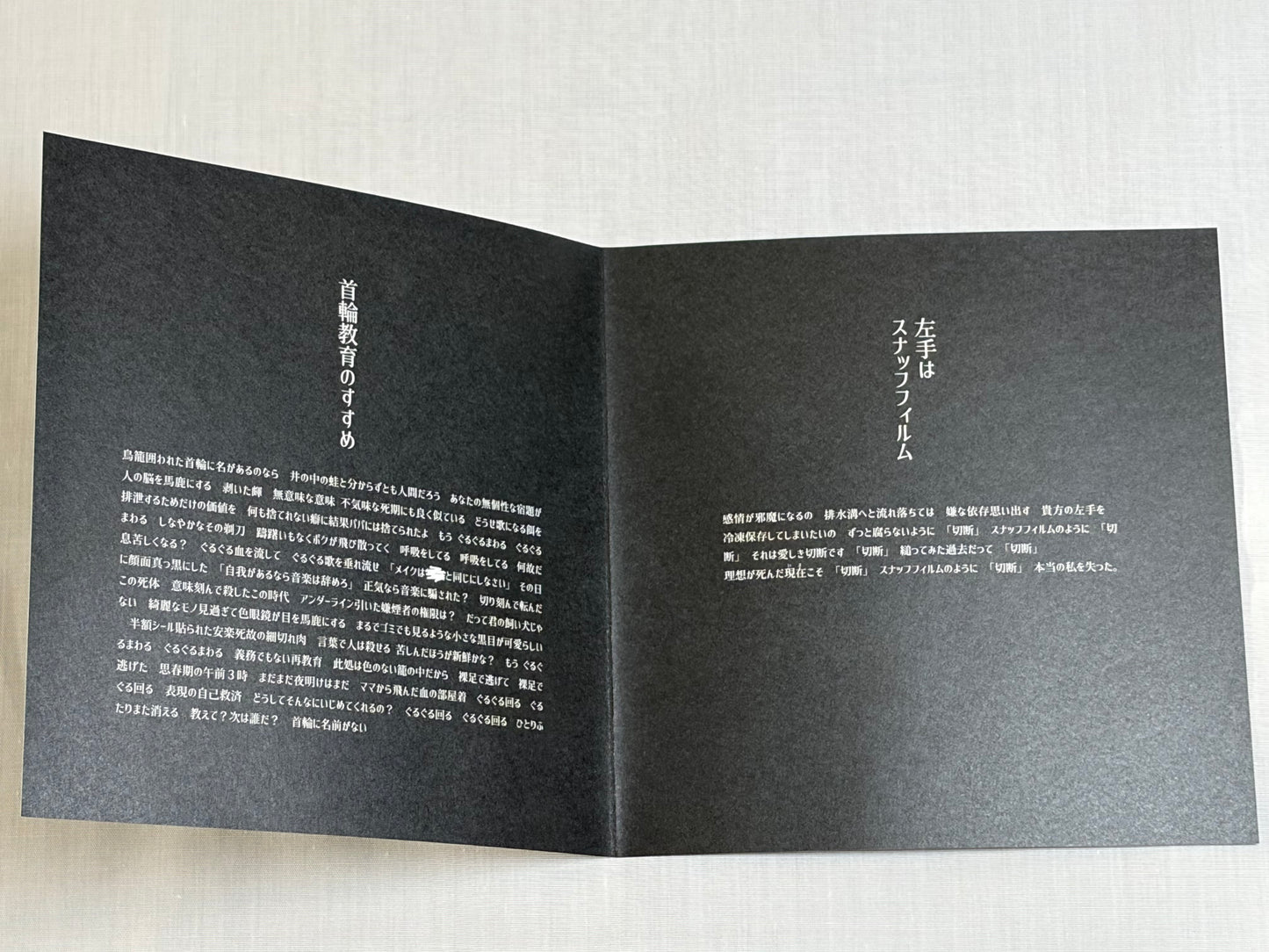 gulu gulu Kubiwa Kyouiku no Susume 2 CD Single Set Visual Kei 2019 Taishuu Strong Edition