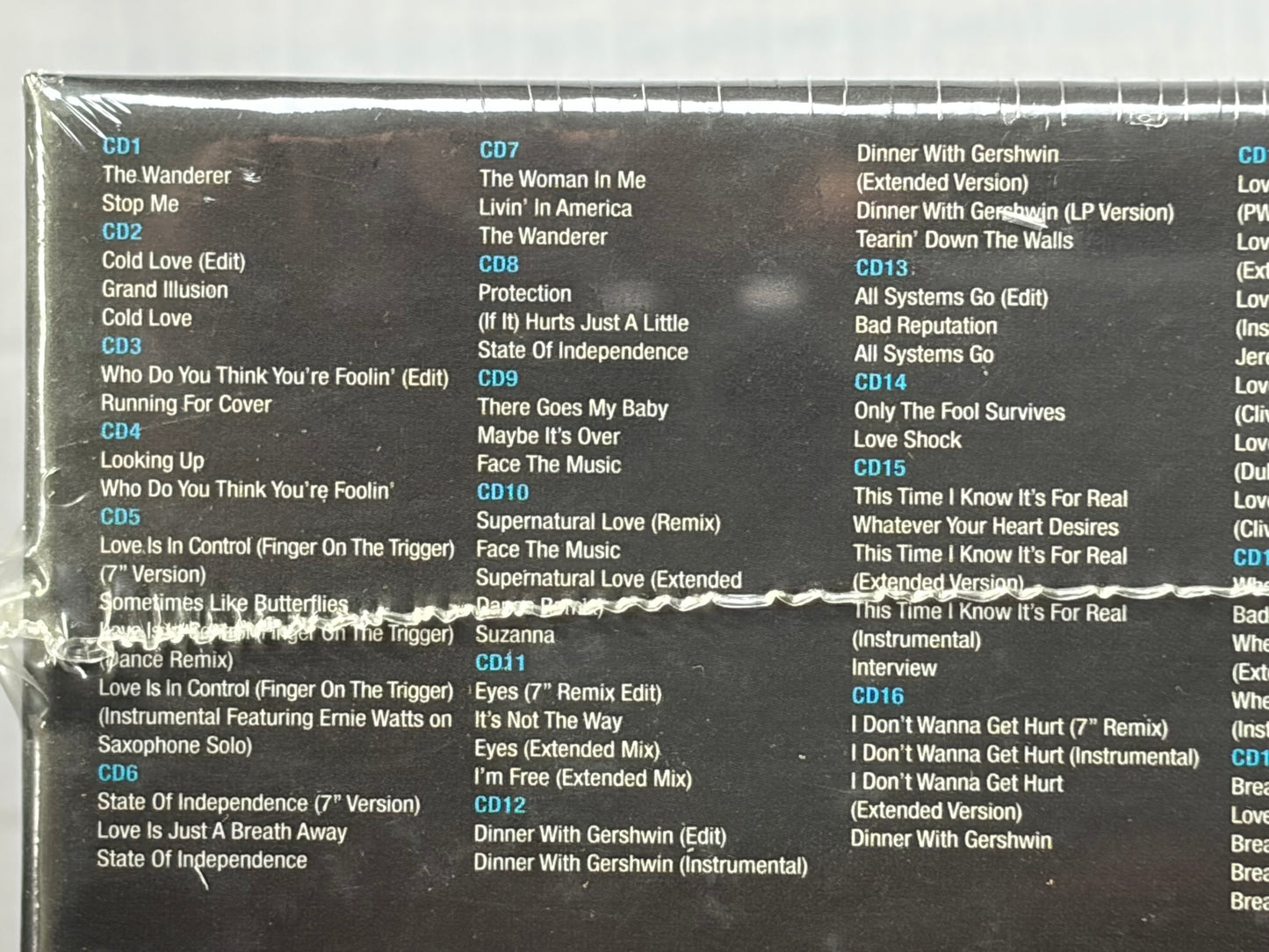 Donna Summer Singles Driven By The Music 24 CD Box Set 2015 Factory Sealed Edition