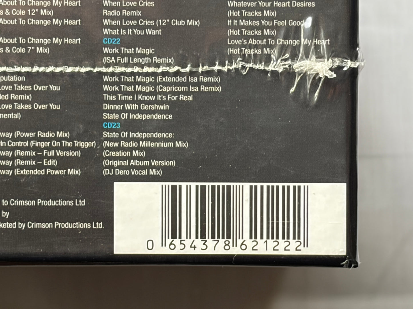 Donna Summer Singles Driven By The Music 24 CD Box Set 2015 Factory Sealed Edition