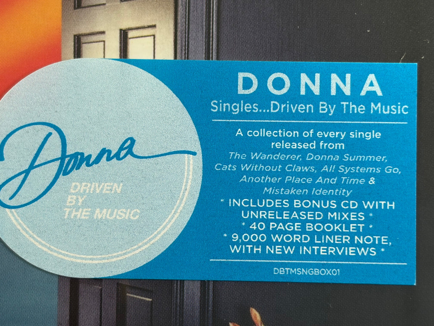 Donna Summer Singles Driven By The Music 24 CD Box Set 2015 Factory Sealed Edition