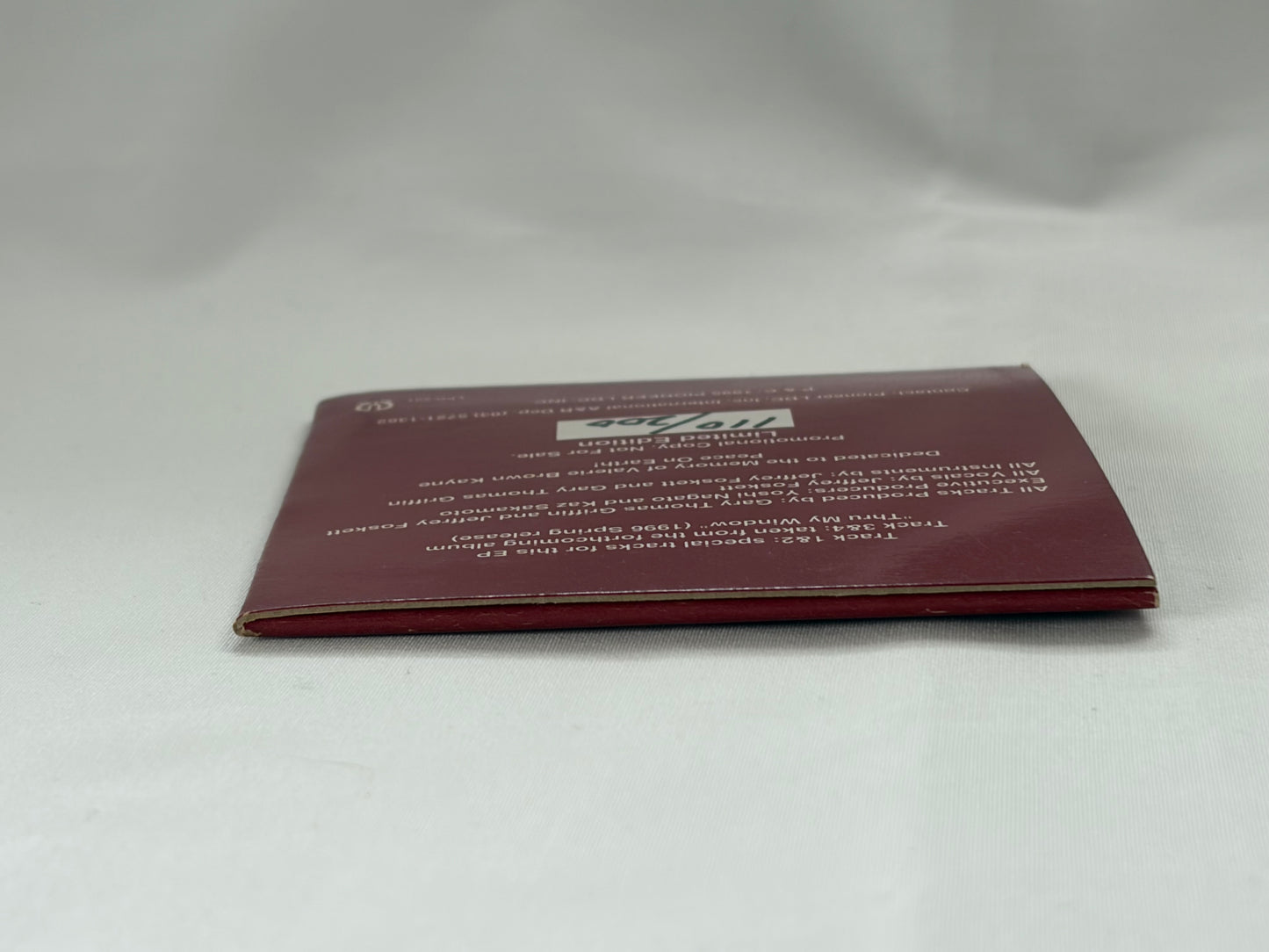 Jeffrey Foskett Christmas EP Japan Promo CD Numbered Limited 200 Copies LPR-201 1995