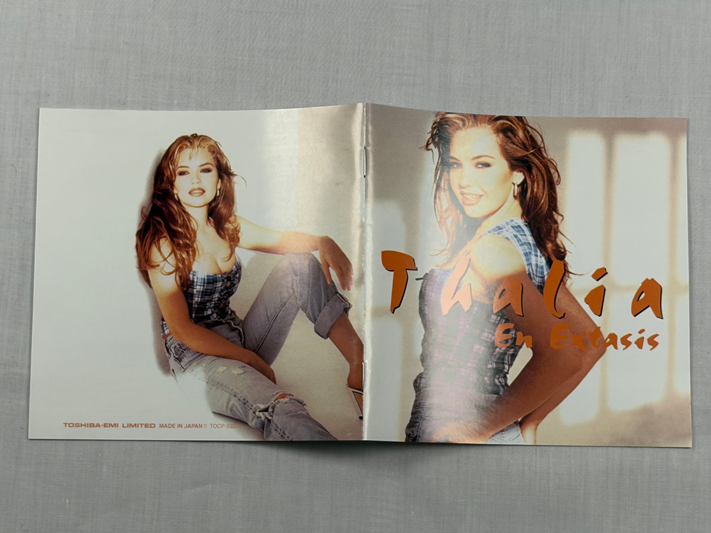 Thalia En Extasis Japan CD TOCP-53337 2003 Toshiba EMI Reissue w/ OBI Latin Pop