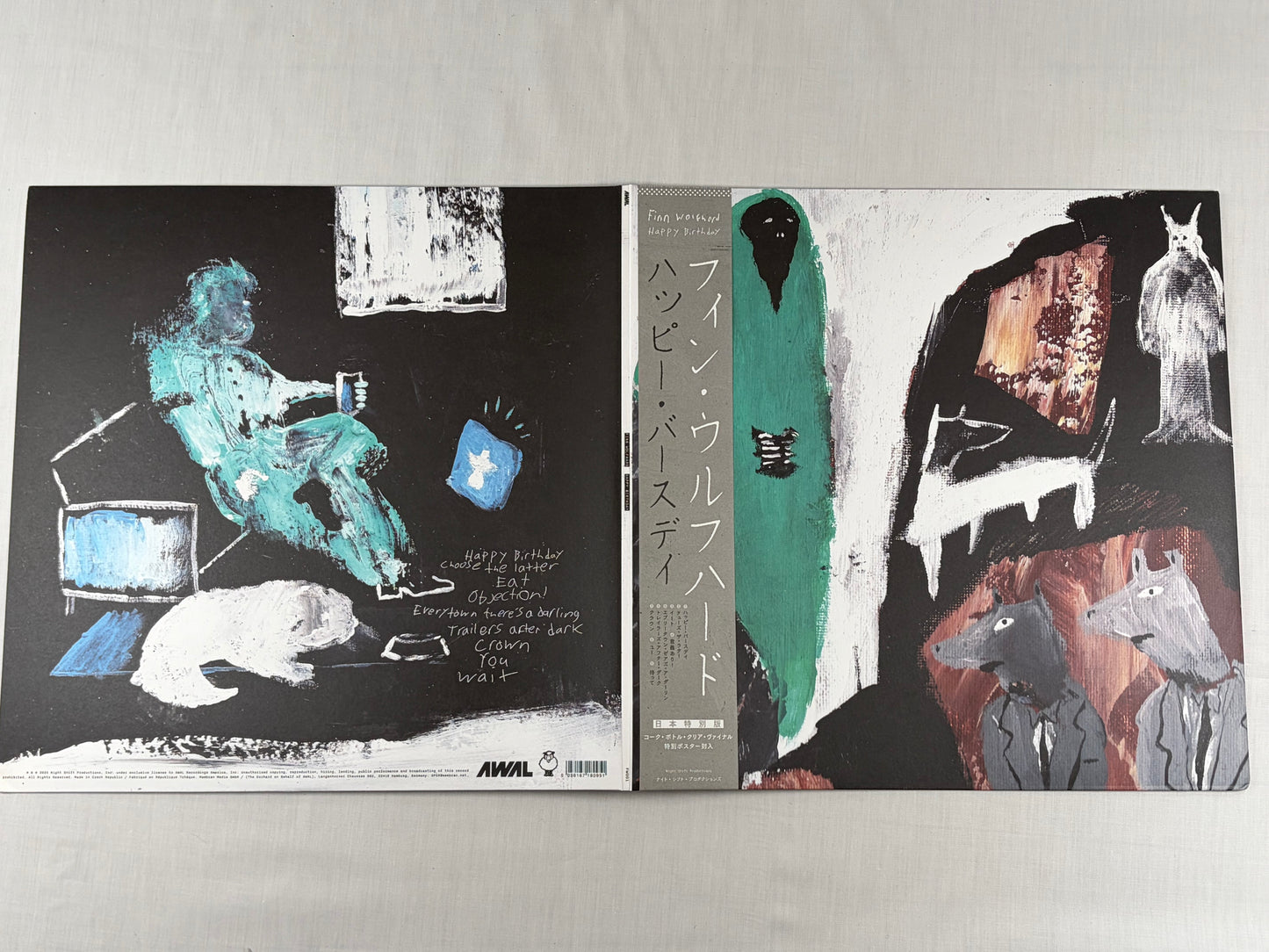 Finn Wolfhard Happy Birthday Japan Limited Edition 12inch Vinyl w/ OBI & Poster