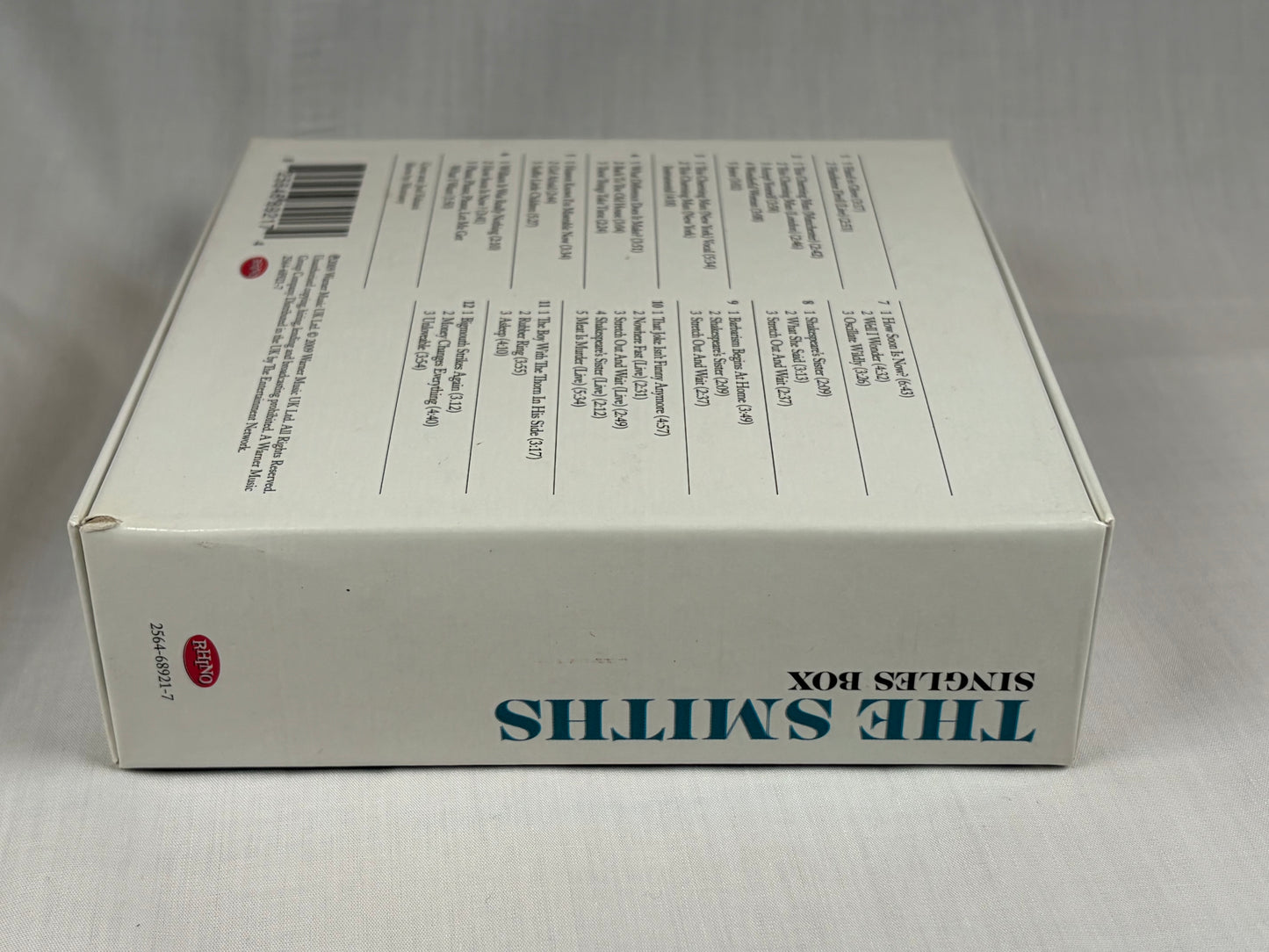 The Smiths Singles Box 12 CD Set Rhino Records 2009 Numbered Limited Edition