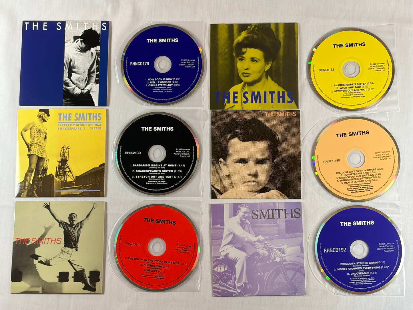 The Smiths Singles Box 12 CD Set Rhino Records 2009 Numbered Limited Edition