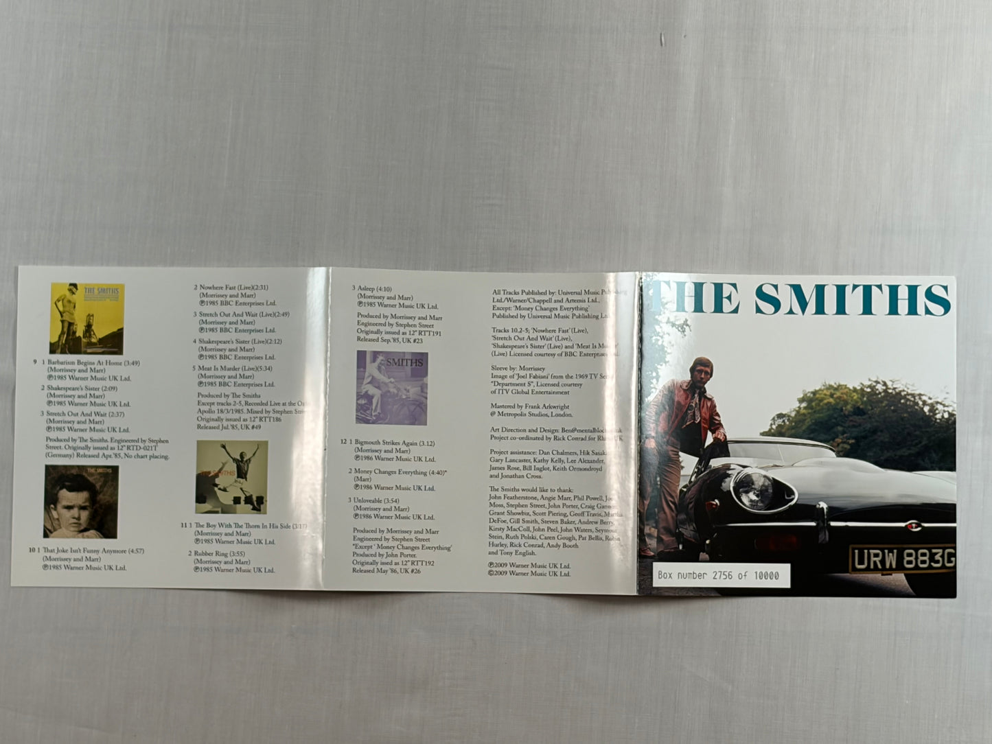 The Smiths Singles Box 12 CD Set Rhino Records 2009 Numbered Limited Edition
