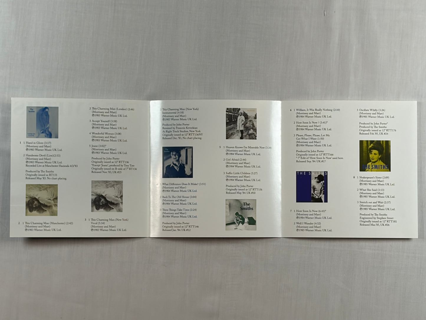 The Smiths Singles Box 12 CD Set Rhino Records 2009 Numbered Limited Edition