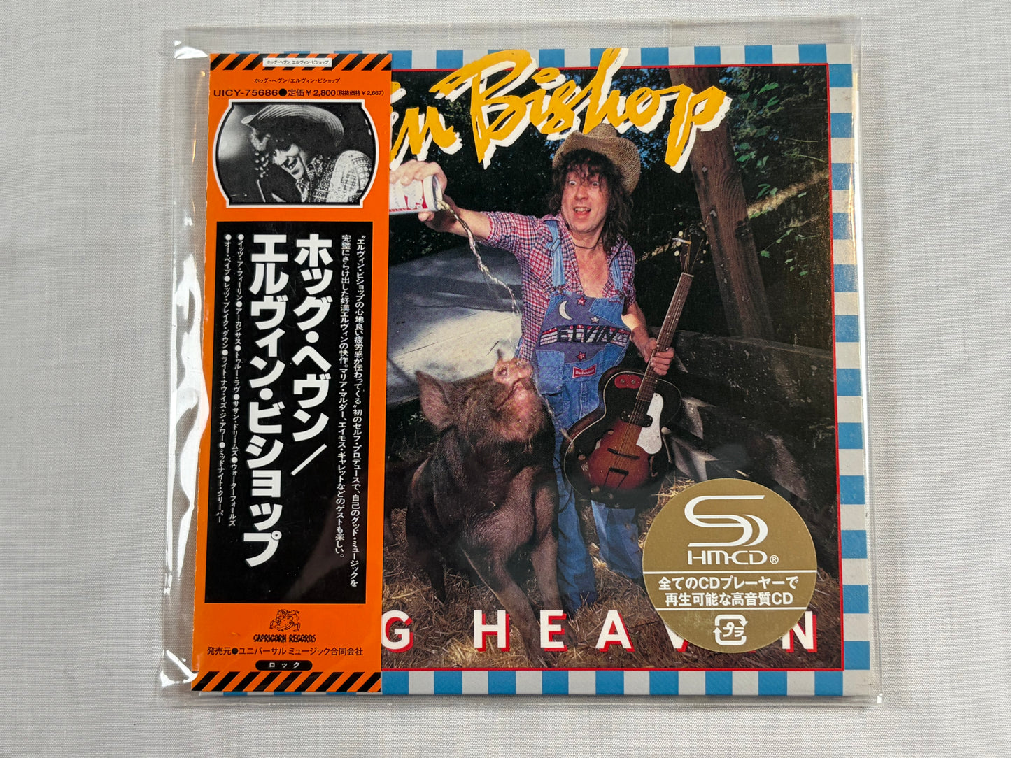 Elvin Bishop 6 Albums SHM-CD Mini LP Disk Union Promo Box Set UICY75681-86 w/ OBI Japan