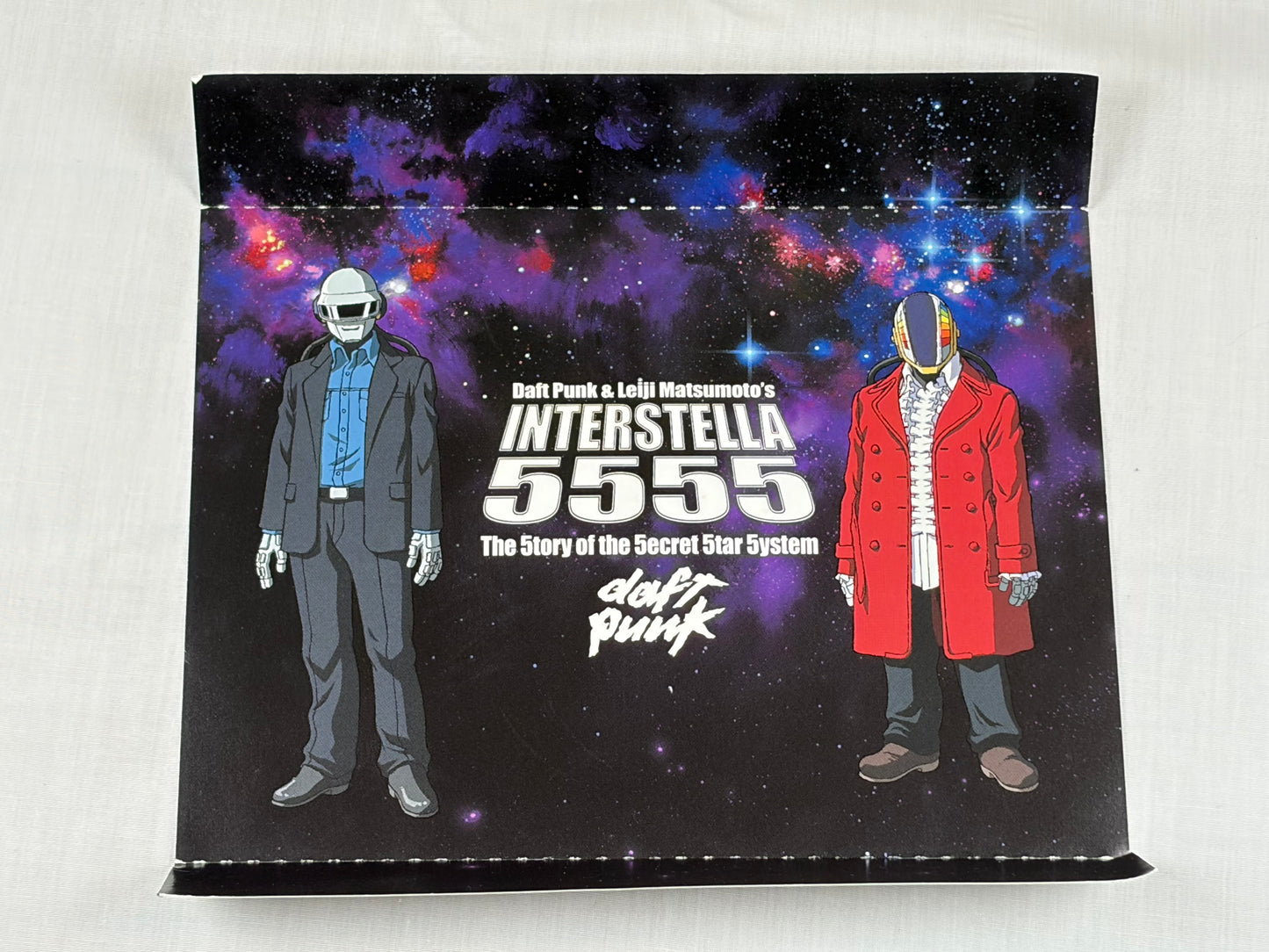 Daft Punk Leiji Matsumoto Interstella 5555 Limited Edition DVD CD Bearbrick Japan Edition