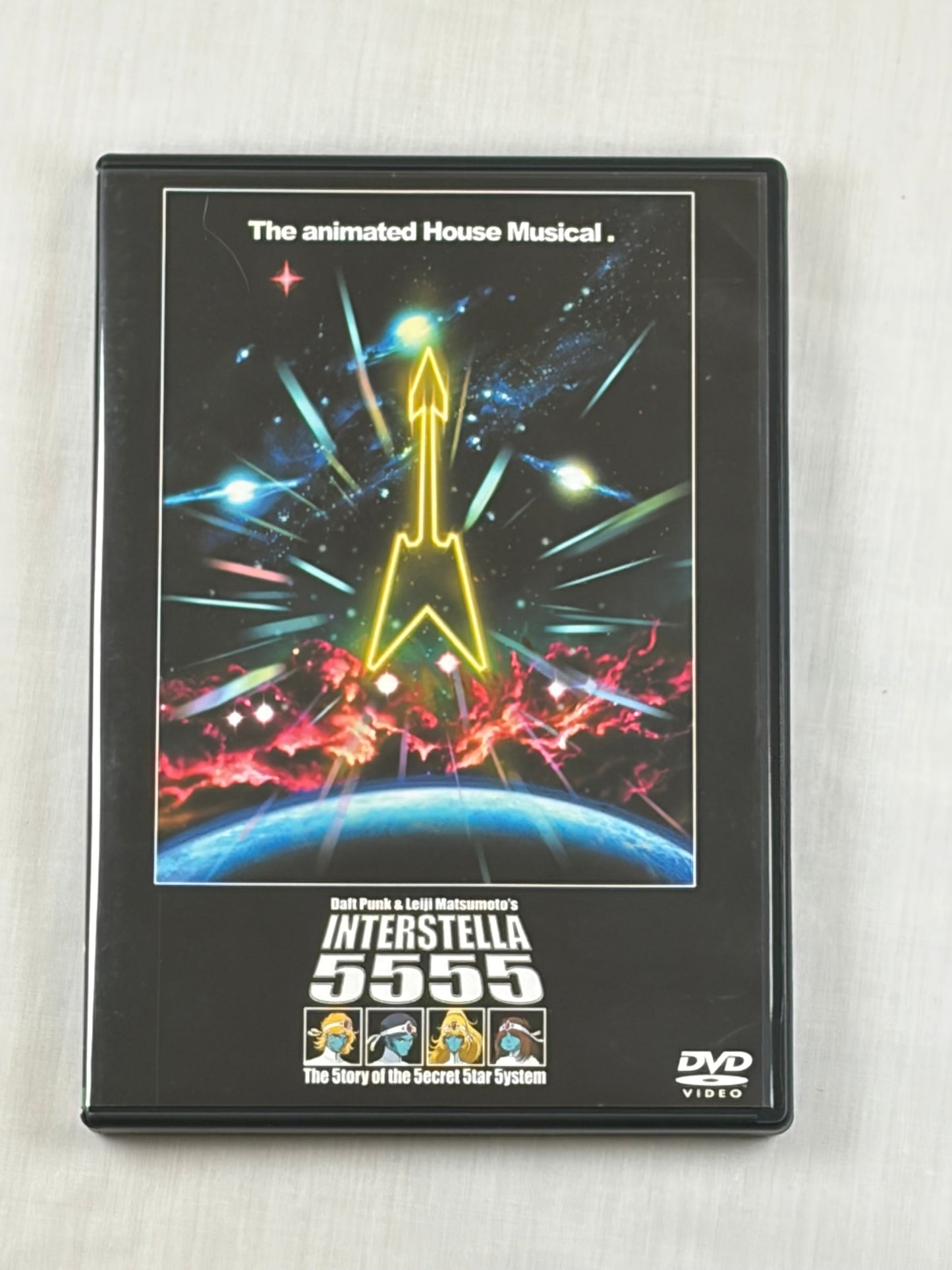 Daft Punk Leiji Matsumoto Interstella 5555 Limited Edition DVD CD Bearbrick Japan Edition